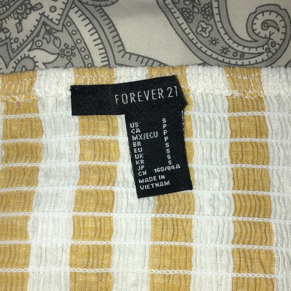 Forever 21 Yellow summer dress - Picture 4 of 4